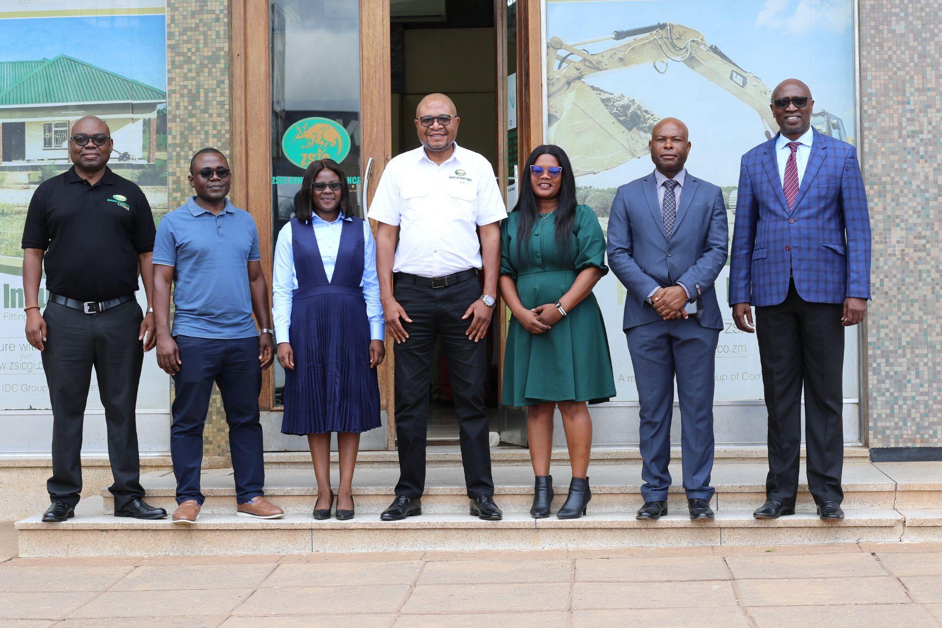 ZSIC GENERAL INSURANCE MD VISITS MUFULIRA AREA OFFICE, CALLS FOR AGGRESSIVE GROWTH AND INNOVATION