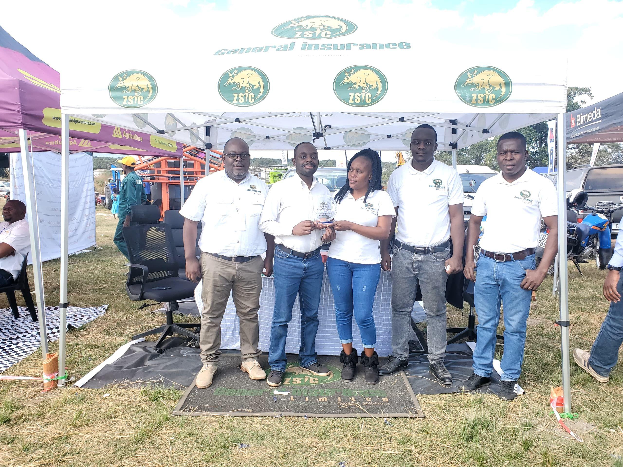 ZSIC GI SCOOPS AWARD AT THE 2025 MKUSHI DISTRICT AGRICULTURE AND COMMERCIAL SHOW
